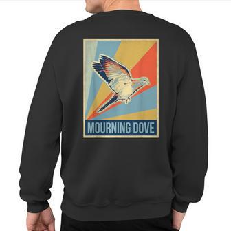 Vintage Mourning Dove T Sweatshirt Back Print | Mazezy