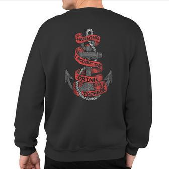 Warning I Bought The Drink Package Cruise Trip 2019 Sweatshirt Back Print - Seseable