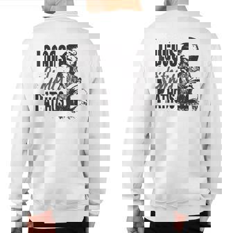 Aristotle Logos Ethos Pathos Greek Philosophy Speech Sweatshirt Back Print | Mazezy