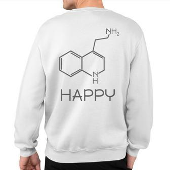 Chemist Organic Chemistry Sweatshirt Back Print | Mazezy
