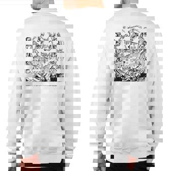 Danse Macabre Or Dance Of Death 1493 T Artwork Sweatshirt Back Print | Mazezy