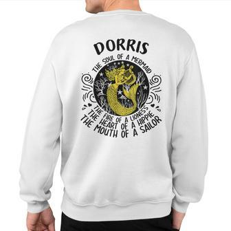 Dorris The Soul Of A Mermaid Personalized 1K1k2 Sweatshirt Back Print | Mazezy