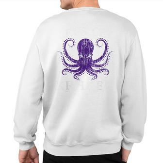Kraken Let's Get Kraken Sweatshirt Back Print | Mazezy