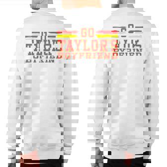 Go Taylor’S Boyfriend Best For Sweatshirt Back Print | Mazezy