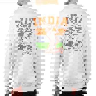 India Cricket Supporters Jersey Indian Cricket Fans Sweatshirt Back Print | Mazezy