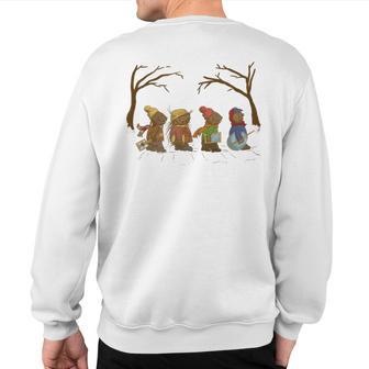 Jug Band Road Christmas Sweatshirt Back Print - Thegiftio UK