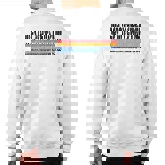 Vintage 70S 80S Style West Haverstraw Ny Sweatshirt Back Print | Mazezy