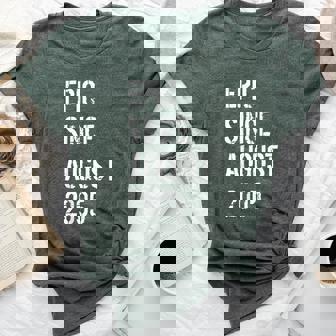 15Th Birthday For Boys Girls Born In August 2005 Bella Canvas T-shirt | Mazezy