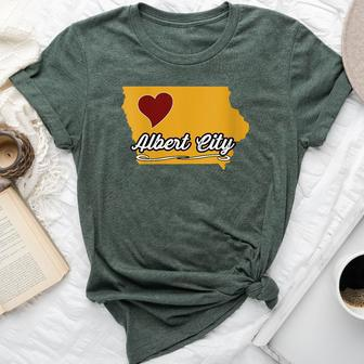 Albert City Iowa Ia Usa Cute Souvenir Merch City State Bella Canvas T-shirt | Mazezy