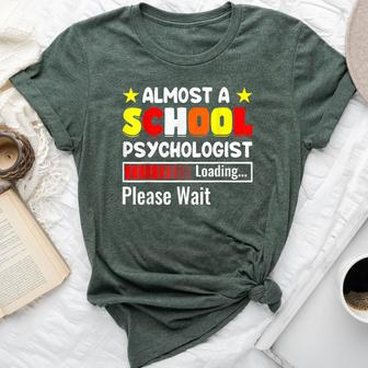 Almost A School Psychologist Psychology Teacher Graphic Bella Canvas T-shirt | Mazezy