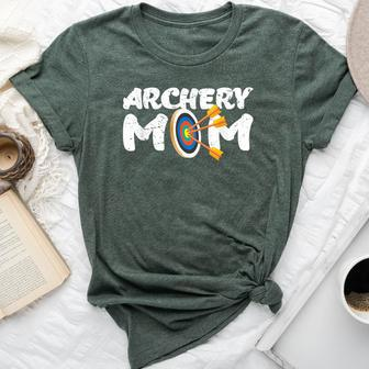 Archery Mom Archer Arrow Bow Target Bella Canvas T-shirt | Mazezy UK