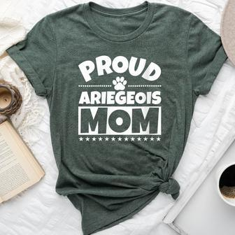 Ariegeois Dog Mom Proud Bella Canvas T-shirt | Mazezy