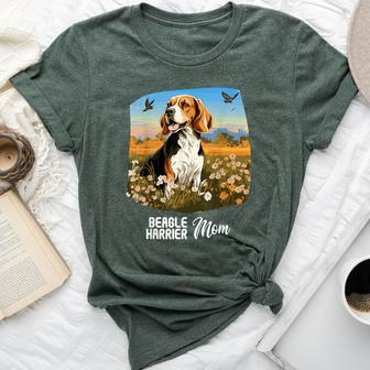 Beagle Harrier Mom Dog Beagle Harrier Bella Canvas T-shirt | Mazezy CA