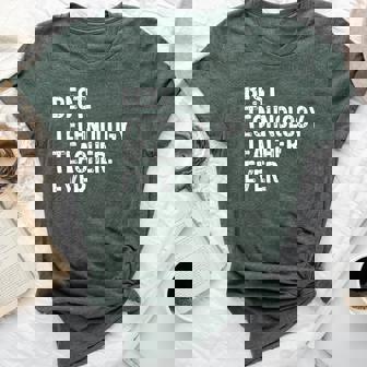 Best Technology Teacher Ever Christmas Bella Canvas T-shirt | Mazezy