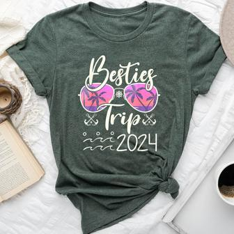 Besties Trip 2024 Cute Besties Weekend Trip Bella Canvas T-shirt | Mazezy