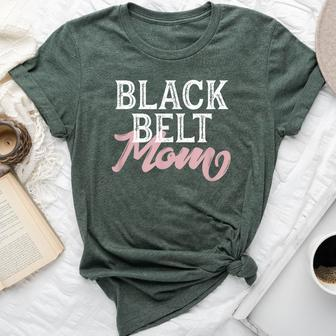 Black Belt Mom Martial Arts Mom Karate Jiu Jitsu Bjj Bella Canvas T-shirt | Mazezy AU