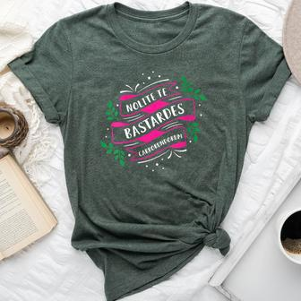 Book Lover Feminist Quote Nolite Te Bastardes Carborundorum Bella Canvas T-shirt | Mazezy DE