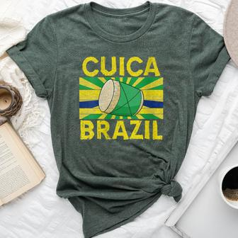 Brazil Cuica Music Percussion Instrument Player Musicial Bella Canvas T-shirt | Mazezy