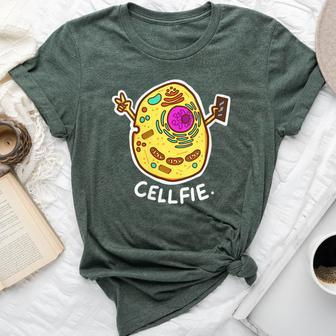 Cell-Fie Science Biology Bella Canvas T-shirt | Mazezy