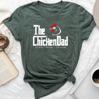The Chicken Dad Bella Canvas T-shirt | Mazezy