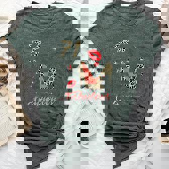 Classy Sassy 71 Fabulous High Heel Leopard 71St Birthday Bella Canvas T-shirt | Mazezy