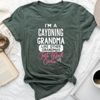 Cool Cayoning Grandma Bella Canvas T-shirt | Mazezy