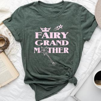 Cute Grandmother Magical Fairy Grandma Nanny Bella Canvas T-shirt | Mazezy