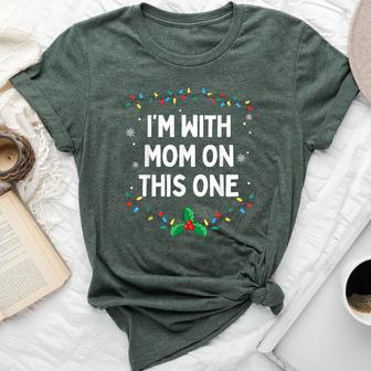 I Don't Do Matching Christmas Outfits I'm With Mom On This Bella Canvas T-shirt - Thegiftio UK