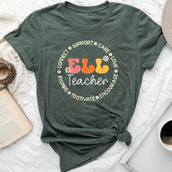 Ell Teacher Appreciation Week Back To School Bella Canvas T-shirt - Thegiftio UK