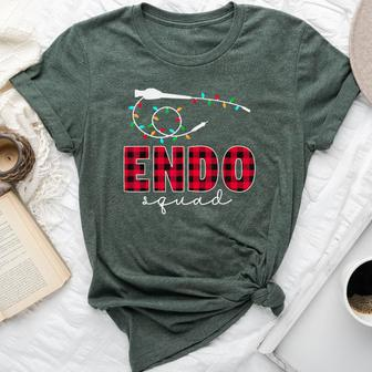 Endo Squad Endoscopy Endo Nurse Tech Christmas Bella Canvas T-shirt - Monsterry