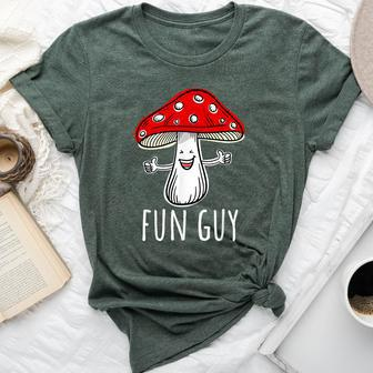 Food Fungi Pun Mushroom Fun Guy Bella Canvas T-shirt | Mazezy AU