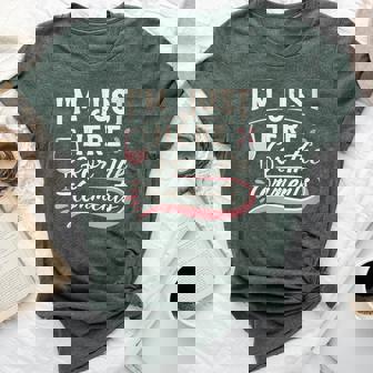 I'm Just Here For The Comments For Social Media Mavens Bella Canvas T-shirt | Mazezy