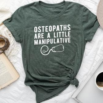 Osteopath Osteopathic Physician Bella Canvas T-shirt | Mazezy
