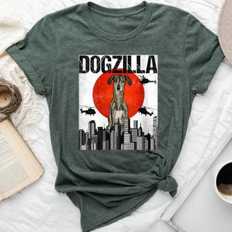 Vintage Japanese Dogzilla Sloughi Bella Canvas T-shirt | Mazezy