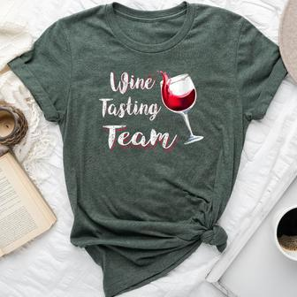 Wine Tasting Team For Need Wine Bella Canvas T-shirt - Seseable