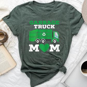 Garbage Truck Mom Waste Management Recycling Motherhood Bella Canvas T-shirt | Mazezy