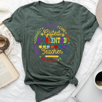 ed And Talented Teacher Appreciation Week Back To School Bella Canvas T-shirt | Mazezy