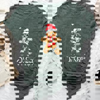 Gingerbread Cute Christmas Oh Snap Bella Canvas T-shirt - Thegiftio UK