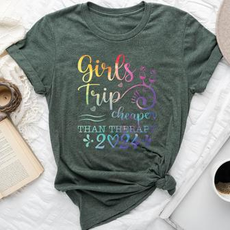 Girl's Trip 2024 Girl Friends Trip Bella Canvas T-shirt | Mazezy