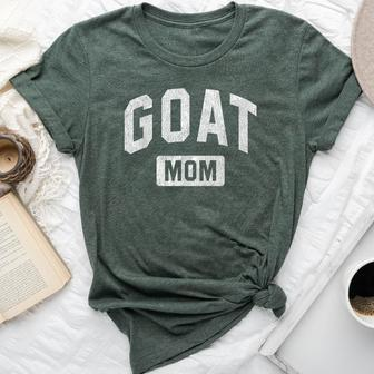 Goat Mom GOAT Gym Workout Mother's Day Bella Canvas T-shirt | Mazezy