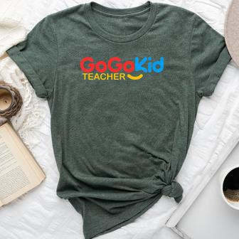 Gogokid Teacher Bella Canvas T-shirt | Mazezy