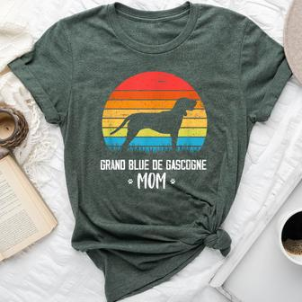 Grand Bleu De Gascogne Mom Mommy Mama Fur Parent Bella Canvas T-shirt | Mazezy DE