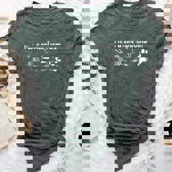 I'm A Simple Woman Knitting For Knitters Christmas Bella Canvas T-shirt - Monsterry