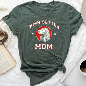 Irish Setter Mom Dog Mother Bella Canvas T-shirt | Mazezy