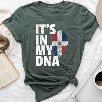It's In My Dna Dominican Republic Flag T Kid Bella Canvas T-shirt | Mazezy