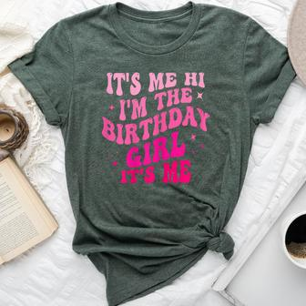 It's Me Hi I'm The Birthday Girl It's Me Birthday Party Bella Canvas T-shirt - Monsterry UK