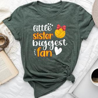 Little Sister Biggest Fan Water Polo Sister Water Polo Sis Bella Canvas T-shirt | Mazezy CA