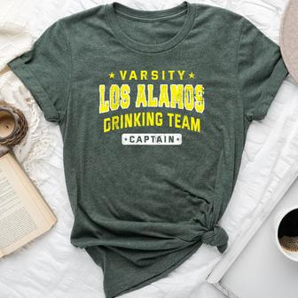Los Alamos Drinking Team Captain Beer Lover Craft Beer Bella Canvas T-shirt | Mazezy