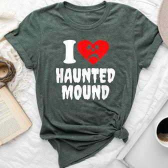 I Love Haunted-Mound Bella Canvas T-shirt - Monsterry CA