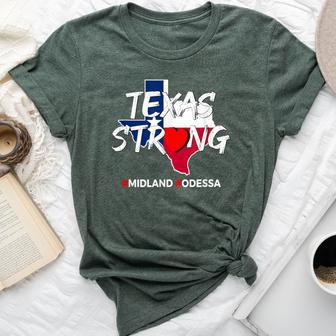 Midland Odessa West Texas Strong Midlandstrong Bella Canvas T-shirt | Mazezy